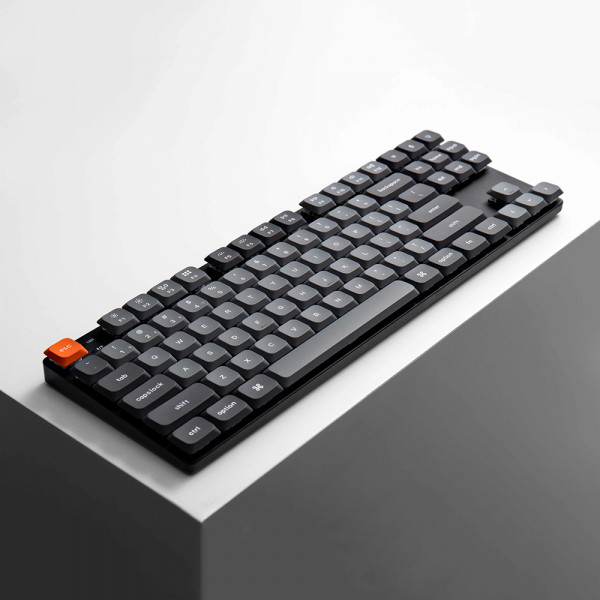 Keychron K1 Max QMK/VIA Wireless White Backlight (Low Profile Gateron Mechanical Brown Switch)